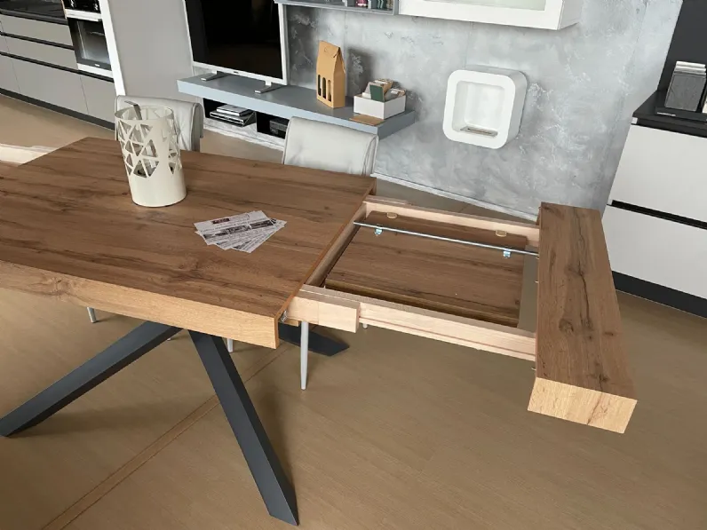 Tavolo in laminato rettangolare Intreccio lamina Artigianale a prezzo scontato