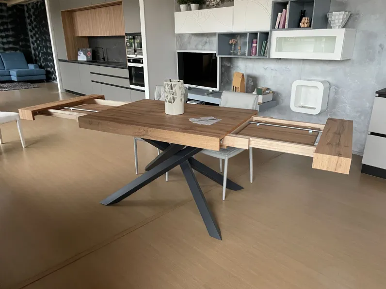 Tavolo in laminato rettangolare Intreccio lamina Artigianale a prezzo scontato