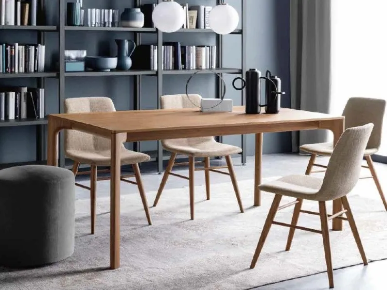 Tavolo in legno rettangolare Legno rovere Artigianale a prezzo ribassato
