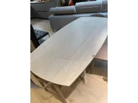 Tavolo in ceramica ovale Logan Ingenia a prezzo ribassato