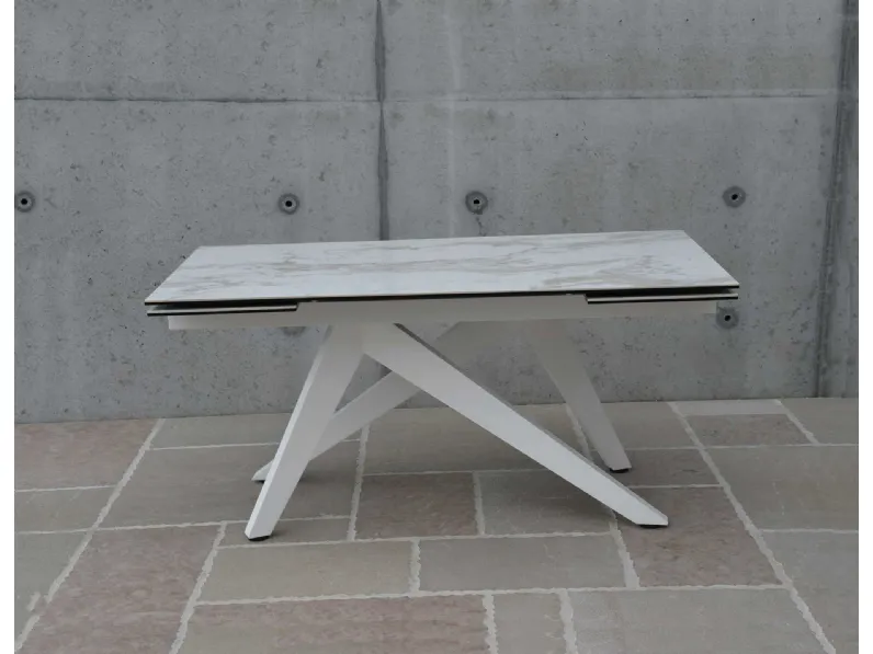 Tavolo in altri materiali rettangolare Tavolo allungabile Collezione esclusiva in offerta outlet