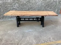 Tavolo allungabile Tavolo allungabile crank con manovella  Outlet etnico a prezzo scontato