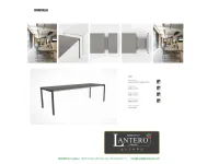 Tavolo in altri materiali rettangolare Tavolo be easy Kristalia in offerta outlet