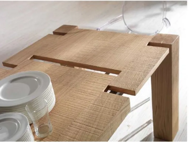 Tavolo allungabile Tavolo in rovere vecchio 160 x 90 Md work a prezzo ribassato