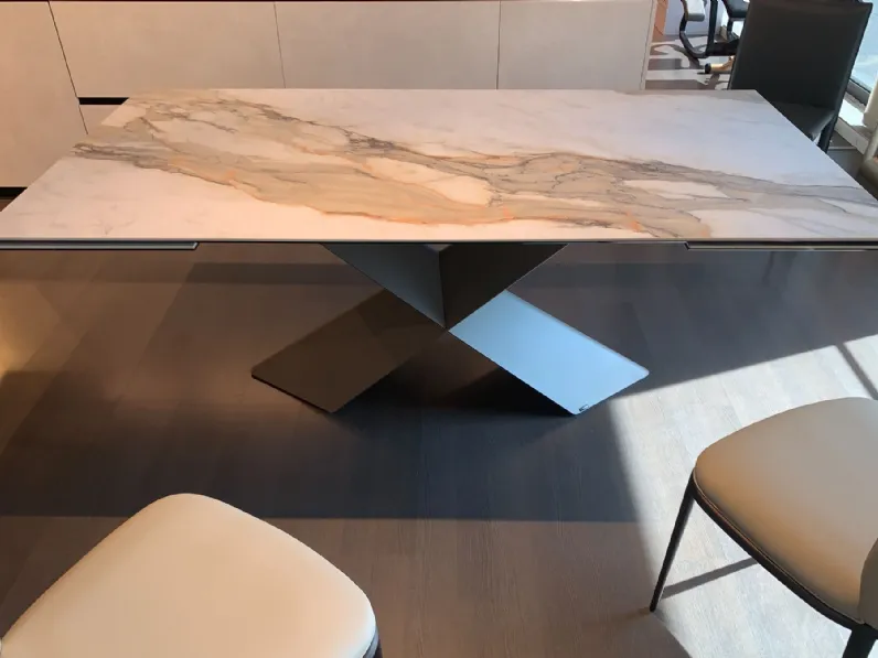 Tavolo Tyron keramik drive Cattelan italia in OFFERTA OUTLET -27%