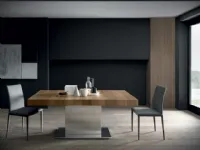 Tavolo in legno rettangolare Tower maxi Collezione esclusiva a prezzo ribassato