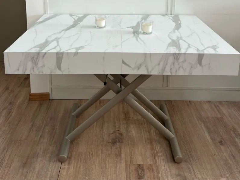 Tavolo Tavolo trasformabile ulisse Altacom in laminato Allungabile scontato 44%