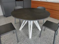 Tavolo in laminato rotondo Apple Zamagna a prezzo ribassato