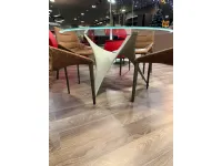 Tavolo in vetro rotondo Arc Molteni & c a prezzo ribassato
