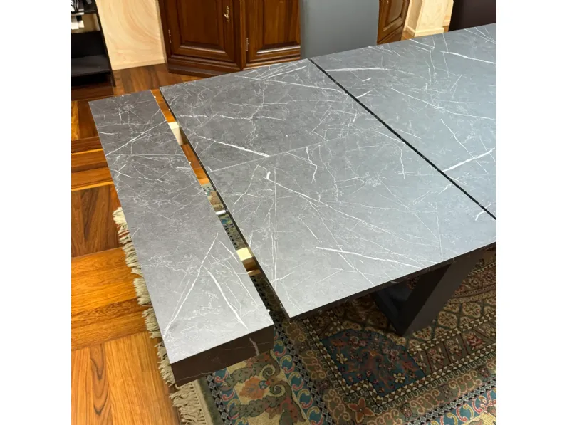 Tavolo rettangolare in laminato Aria di Artigianale in Offerta Outlet