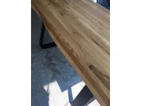 Tavolo Art 8060 Artigianale in legno Fisso