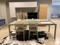 Tavolo Art. 831 Artigianale in vetro Allungabile scontato 30%