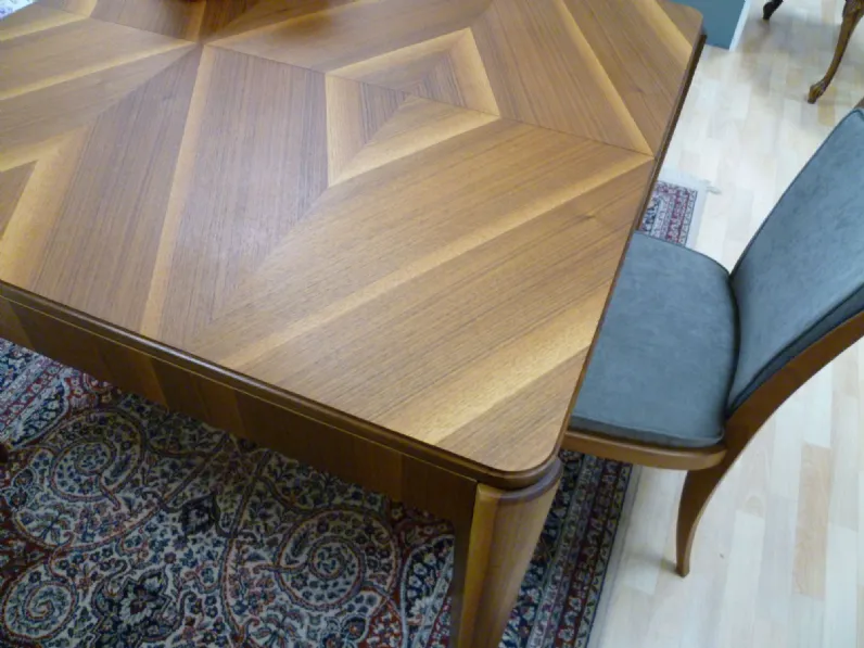 Tavolo quadrato in legno 900 di Artigianale in Offerta Outlet