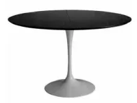 Tavolo Saarinen made in italy Artigianale in laminato Rotondo allungabile scontato 30%