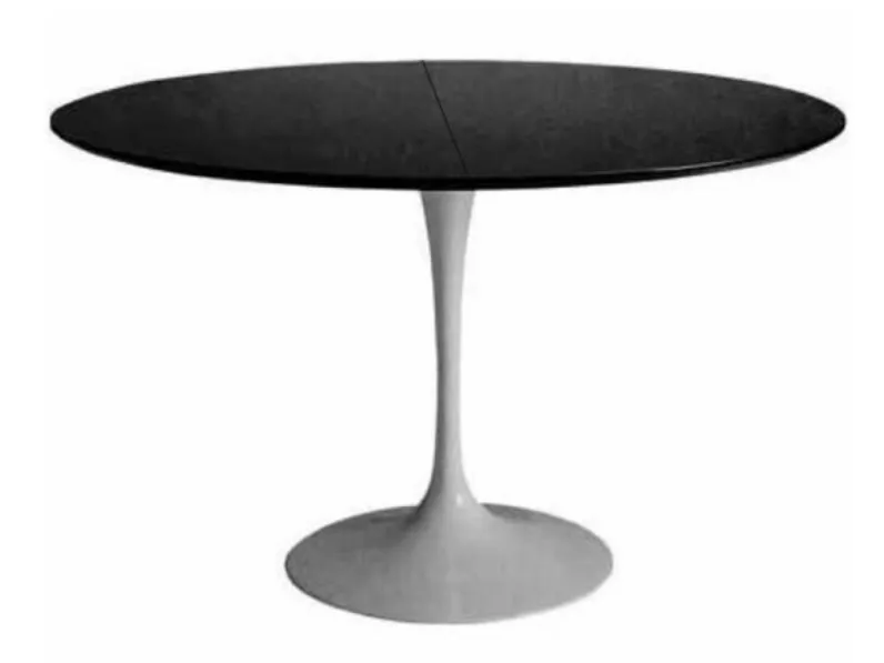 Tavolo Saarinen made in italy Artigianale in laminato Rotondo allungabile scontato 30%