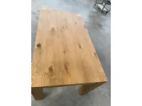 Tavolo rettangolare in legno Tavolo country rovere di Artigianale in Offerta Outlet