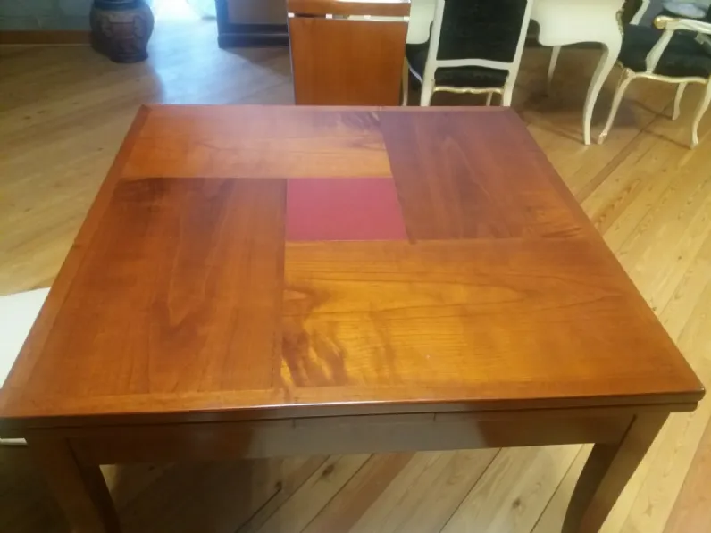 Tavolo in legno quadrato Tavolo milano roma Artigianale a prezzo scontato