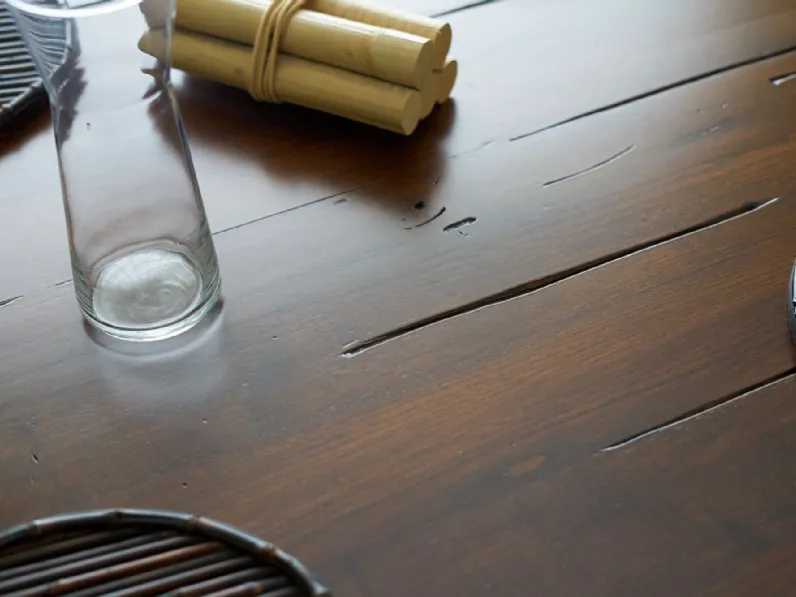 Tavolo peppino Artigianale in legno Fisso scontato 60%