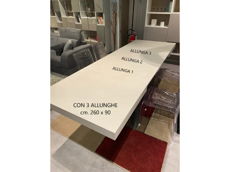 Tavolo Artigianale Top allungabile PREZZI OUTLET