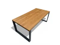 Tavolo in legno rettangolare Designer Artigiani veneti a prezzo ribassato