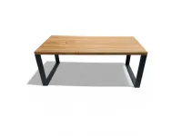 Tavolo in legno rettangolare Designer Artigiani veneti a prezzo ribassato