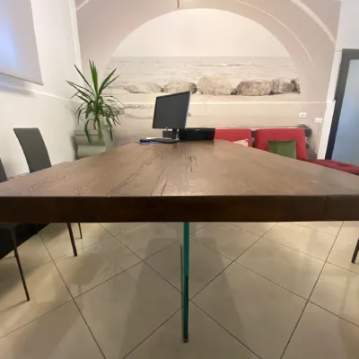 Tavolo Atelier table Artigianale in legno Fisso