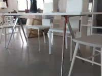 Tavolo in vetro rettangolare Baguette Magis in offerta outlet