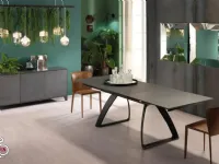 Sconto del 39% su Tavolo Barret Stones in legno rettangolare allungabile sull'eCommerce!