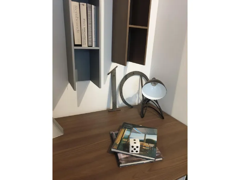 Tavolo rettangolare in laminato Cinquanta3 di Battistella in Offerta Outlet