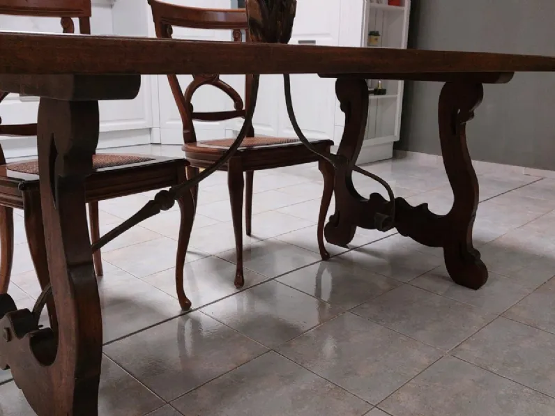 Tavolo rettangolare Artigianale Benedetti scontato del 45%