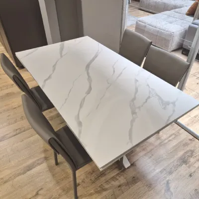 Tavolo in ceramica rettangolare Bilbao Artigianale a prezzo ribassato