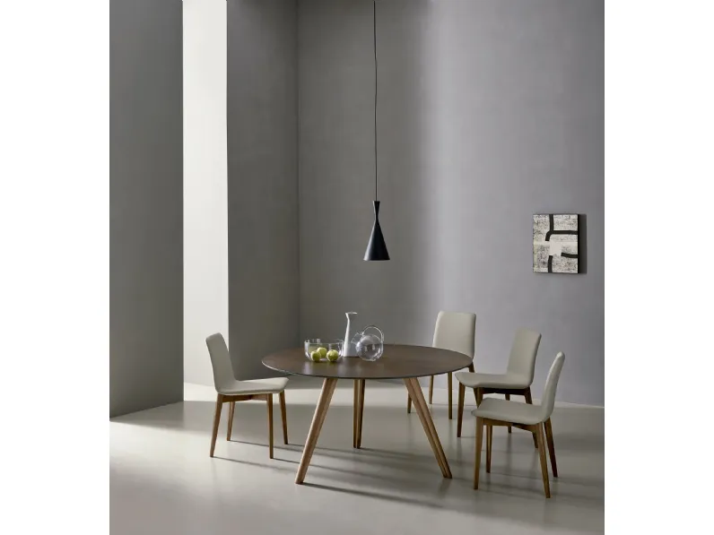 Tavolo Bistrot Sangiacomo in ceramica Fisso