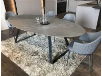 Tavolo Blade ovale Modulnova in OFFERTA OUTLET -40%