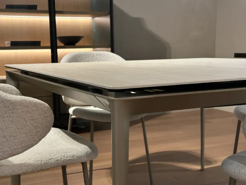 Tavolo Boma Calligaris in ceramica Allungabile 