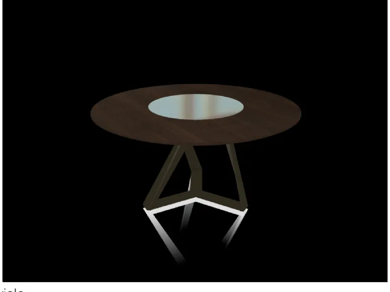 Tavolo rotondo Bontempi Millennium Ring in offerta!