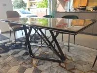 Tavolo rettangolare Delta Bontempi scontato del 40%