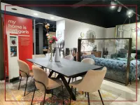 Tavolo rettangolare in ceramica Cartesio cs4111-r 200 di Calligaris in Offerta Outlet 