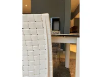 Tavolo con piano in marmo rettangolare di Calligaris a PREZZO OUTLET 