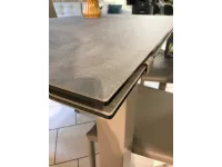 Tavolo Calligaris rettangolare Airport con Piano in VERA ceramica in Offerta Outlet