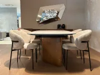 Tavolo ellittico Riverstone di Calligaris a prezzo riservato 