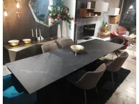 Tavolo Cartesio Calligaris in ceramica Rettangolare allungabile 