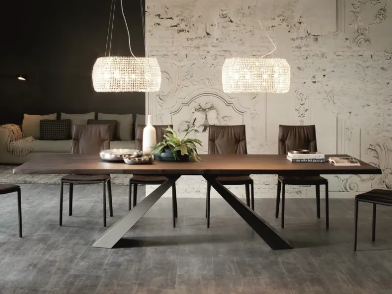 Tavolo Eliot Wood di Cattelan Italia a prezzi scontati!