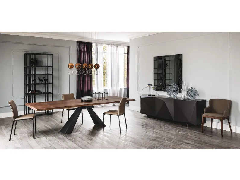 Tavolo Cattelan Eliot wood SCONTATO a PREZZI OUTLET