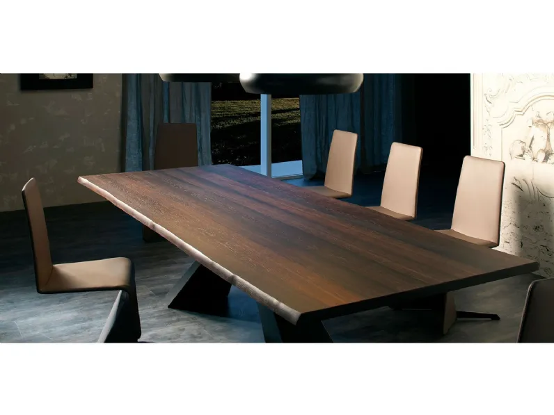 Tavolo Cattelan Eliot wood SCONTATO a PREZZI OUTLET