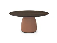 Tavolo fisso Botero wood round di Cattelan italia a prezzo riservato