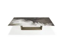 Outlet: Tavolo Cattelan Italia, piano in vetro rettangolare. Prezzo scontato!