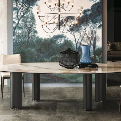 Scopri il tavolo Roll Keramik di Cattelan Italia in offerta outlet!
