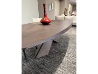 Tavolo in legno sagomato Tavolo tyron wood Cattelan italia in offerta outlet