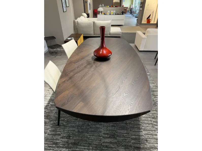 Tavolo in legno sagomato Tavolo tyron wood Cattelan italia in offerta outlet