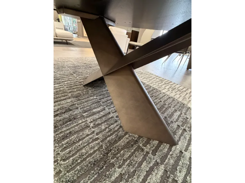 Tavolo in legno sagomato Tavolo tyron wood Cattelan italia in offerta outlet